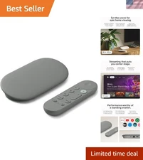 Advanced TV Streamer - 4K Video, Voice Control, 32 GB Storage - Hazel Finish