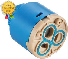 35Mm Ceramic Faucet Cartridge Replacement Compatible with Kraus Moen