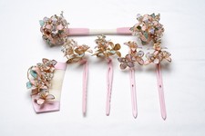 DEAR VANILLA JAPANESE KIMONO KANZASHI FORMAL GEISHA HAIR ORNAMENT SET KAMIKAZARI
