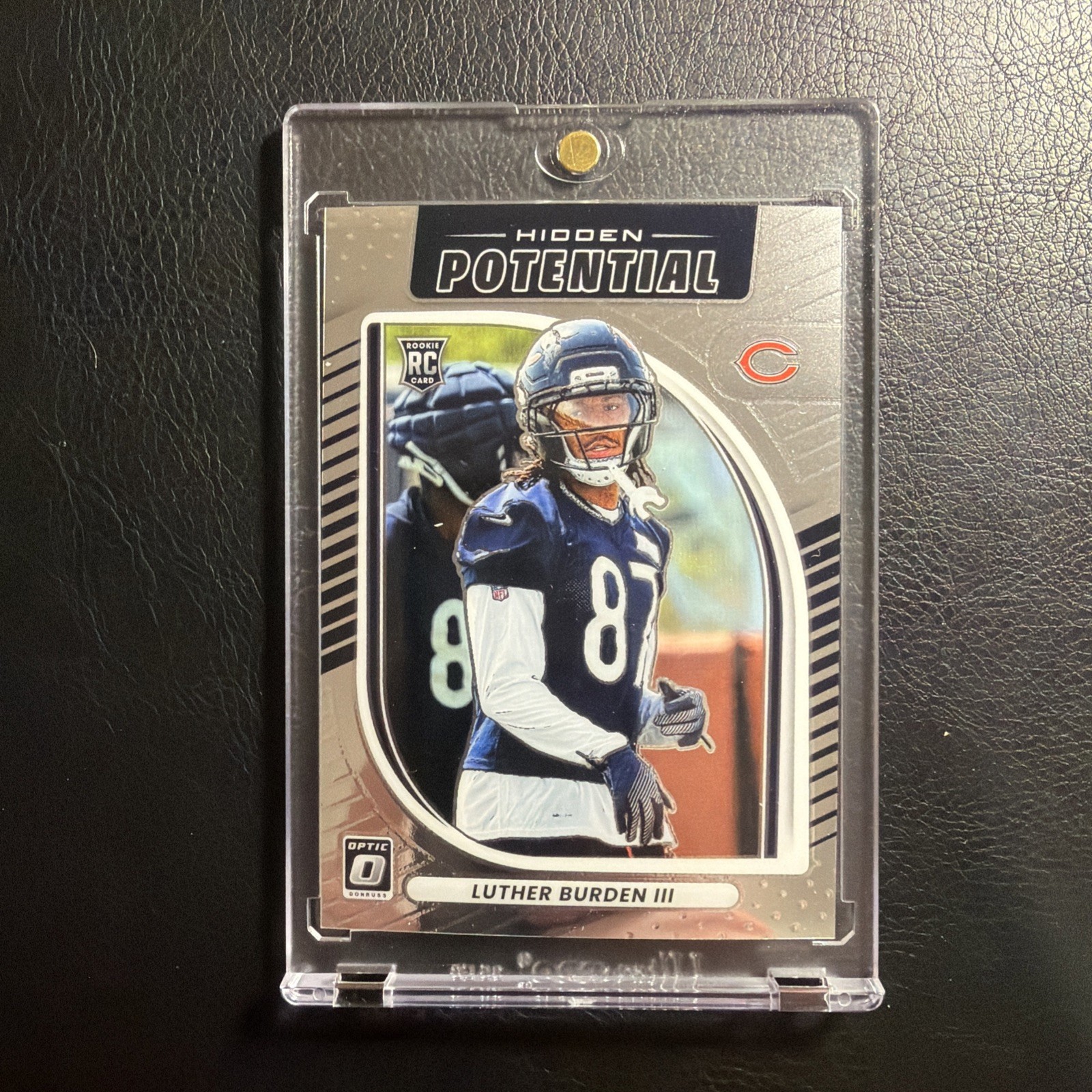 Luther Burden III 2025 Donruss Optic Hidden Potential Insert Rookie Card