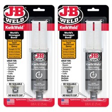 6 Minute Set Epoxy KwikWeld, High Strength, Waterproof, 2 Pack, Dark Grey, 50...