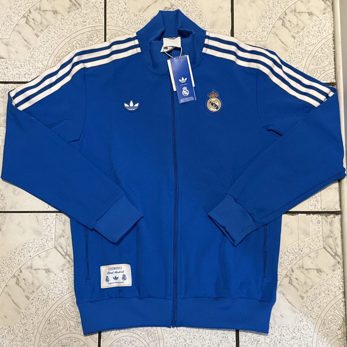 Real Madrid Blue International Club Soccer Fan Jackets for sale | eBay