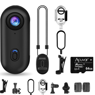 #ad HD 1080P Portable Police wearable Cam Mini Body Camera w Audio Record W 64GB $58.99