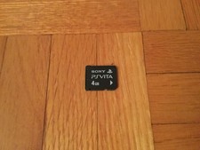 رسمي سوني بلايستيشن PS Vita 4GB بطاقة ذاكرة