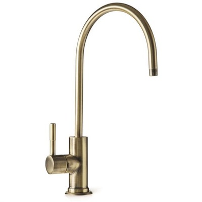 iSpring GA1-AB Lead-Free Contemporary Drinking Water Faucet High Spout Brass