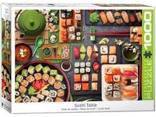 Sushi Table Jigsaw Puzzle, 1000 Piece - EuroGraphics