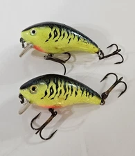 2 Mann's Baby 1 - 1/4 Oz Great Shape Has A Little Rust On Them Bagley?