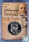 1955 Franklin Half Dollar NGC PF 69 - We the People Tomaska Signed!!!