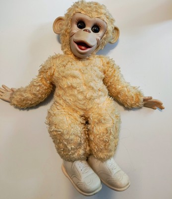 1950s Rushton Tippy Monkey Chimp Howdy Doody Plush Chimpanzee