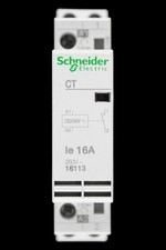 SCHNEIDER 16 AMP SINGLE POLE NO CONTACTOR 230V COIL 16113