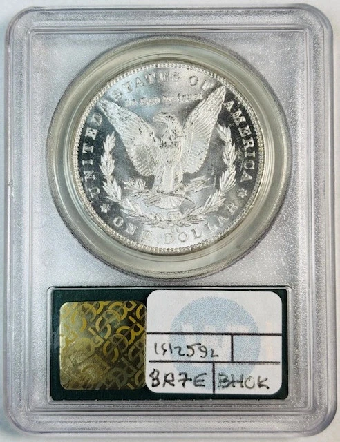 1881 CC Morgan Silver Dollar PCGS MS-64 CAC Old Green Holder Carson City - Image 2 of 2