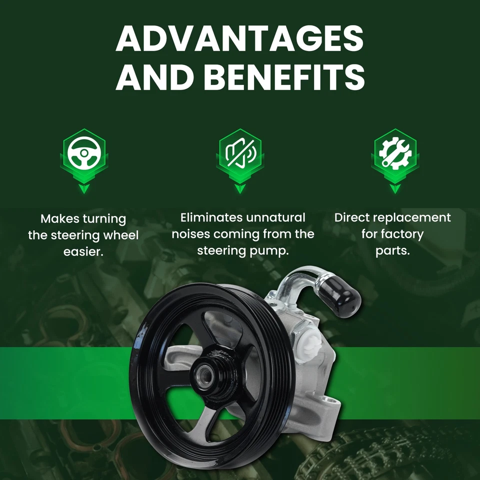 Tensor de cinturón de bomba de dirección asistida para Buick Enclave GMC Acadia Saturn Outlook Foto 4 de 4