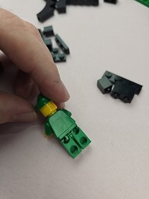 Lego 6054 Castle Dark Forestmen's Hideout Set Vintage Manual & Box 75% Complete