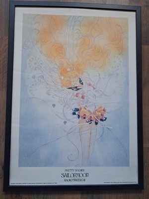 Sailor Moon Pretty Soldier Naoko Takeuchi Poster 1997 1000 Editions Print