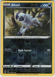 Absol 038/073 Champion's Path Reverse Holo
