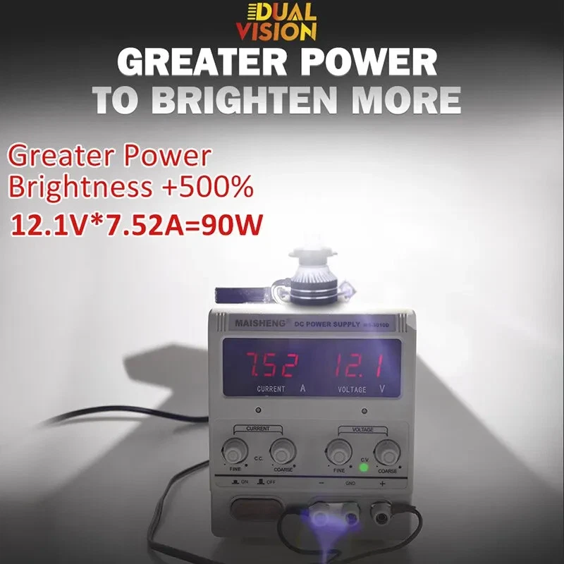 H7 LED 60000LM Headlights H1 H4 H11 9012 HIR2 H8 H9 H13 9007 9005 H27 881 6000K - Image 2 of 4