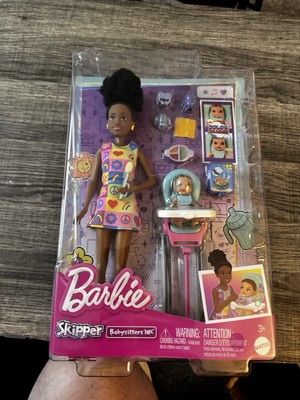 Barbie Skipper Babysitters Inc Doll Mealtime Playset Color Change Toy
