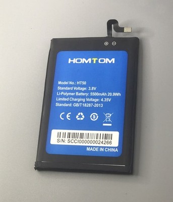 HT50 - New 5500mAh 3.8V Replacement Battery For HOMTOM HT50