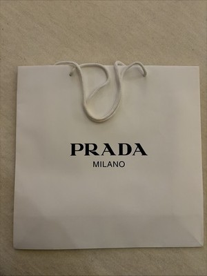 Prada empty authentic bag 14'' x 13 3/4'' x 4 1/2'' gift bag never used