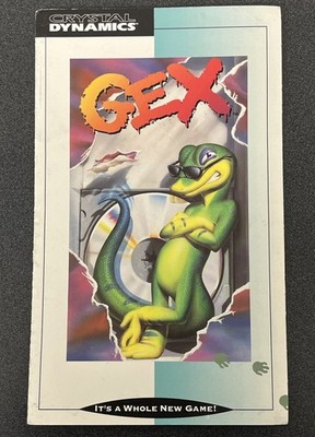 Crystal Dynamics Gex Game Display Brochure Only 3DO 1994