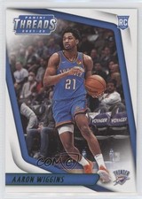 2021-22 Panini Chronicles Threads Green Aaron Wiggins #100 0h5h