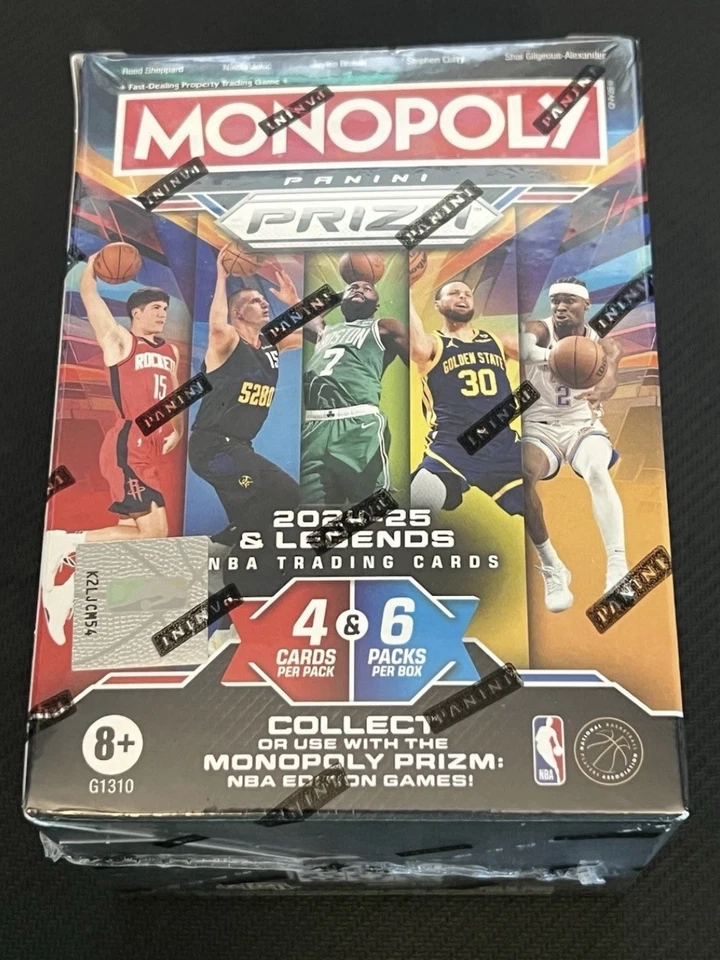 🔥🔥2024-25 Panini Prizm Monopoly NBA Basketball Blaster Box SEALED