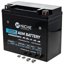 NICHE AGM Battery YTX20HL for Harley-Davidson Yamaha Triumph Motorcycle