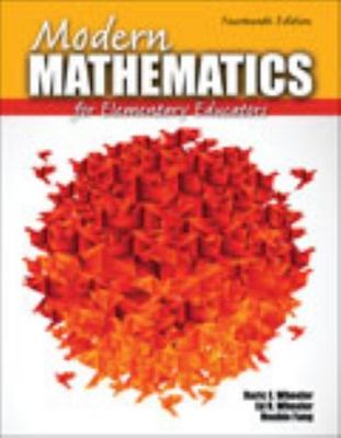 Modern Mathematics for Elementary Educators, Paperback by Wheeler, Ruric E.; ...