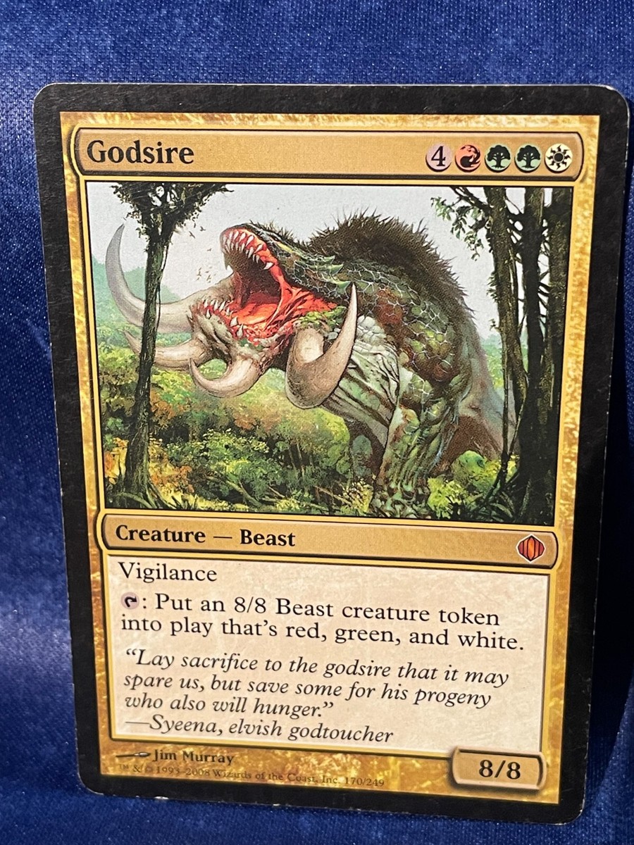 MTG Magic the Gathering Godsire - Shards of Alara LP | eBay