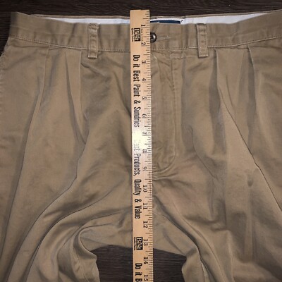 Polo Ralph Lauren Khaki Pants Men Size 33 x 32 Beige Ethan Pant