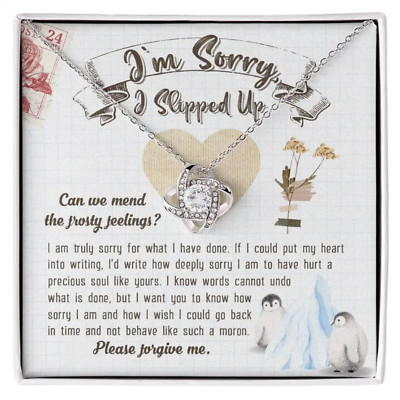 Girlfriend - Precious Soul Love Knot Necklace