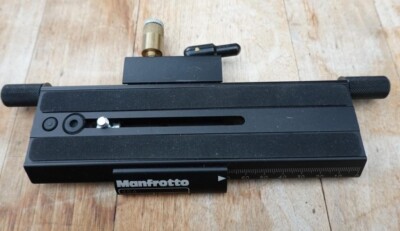 Manfrotto 454 Macro Einstellschlitten wie neu ohne Gebrauchsspuren
