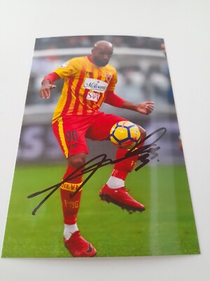 Signiertes Foto Samuel Armenteros Benevento Calcio NEU 