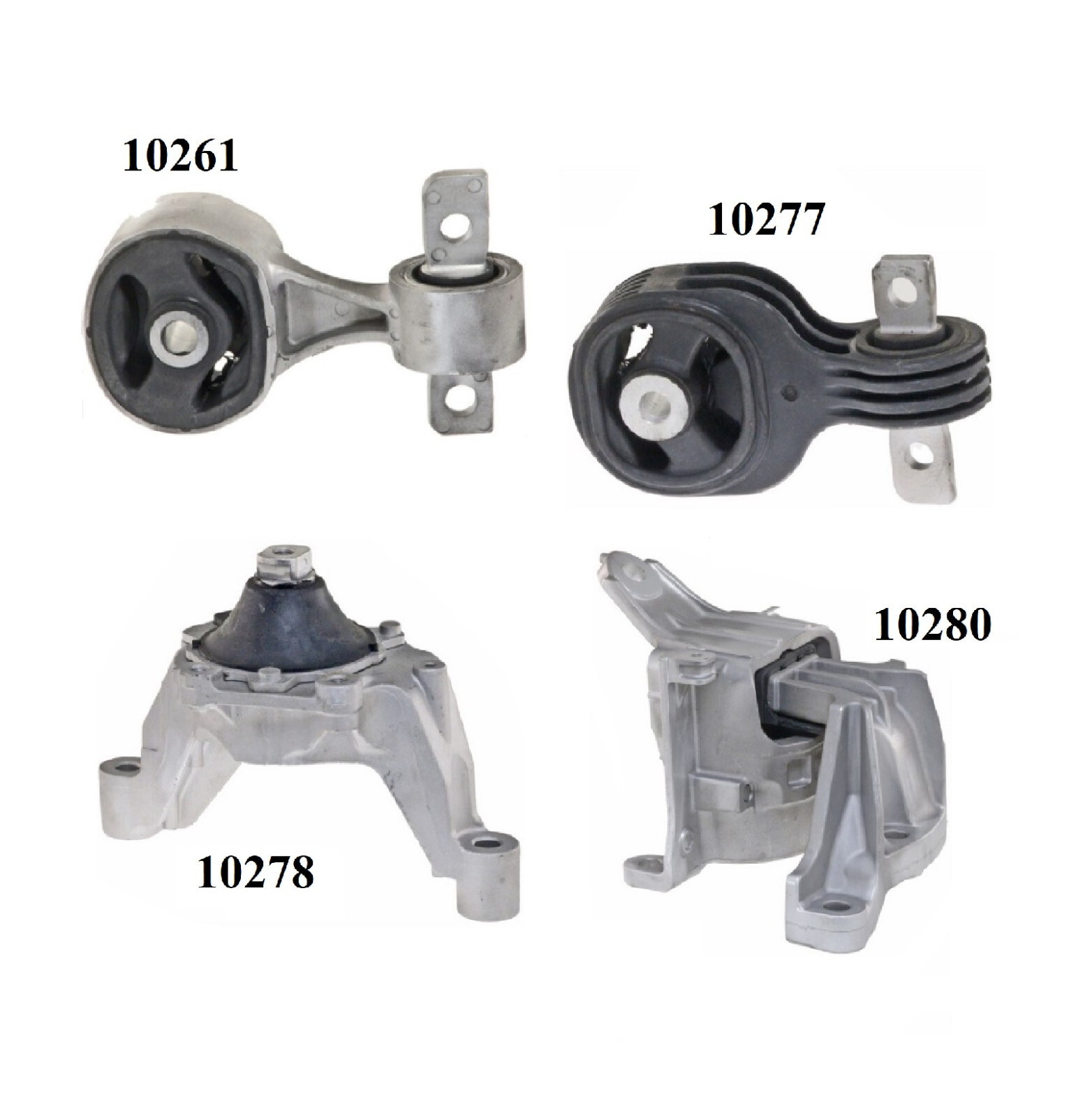 4PCS MOTOR & TRANS MOUNT FIT 2019-2024 ACURA RDX 2.0L