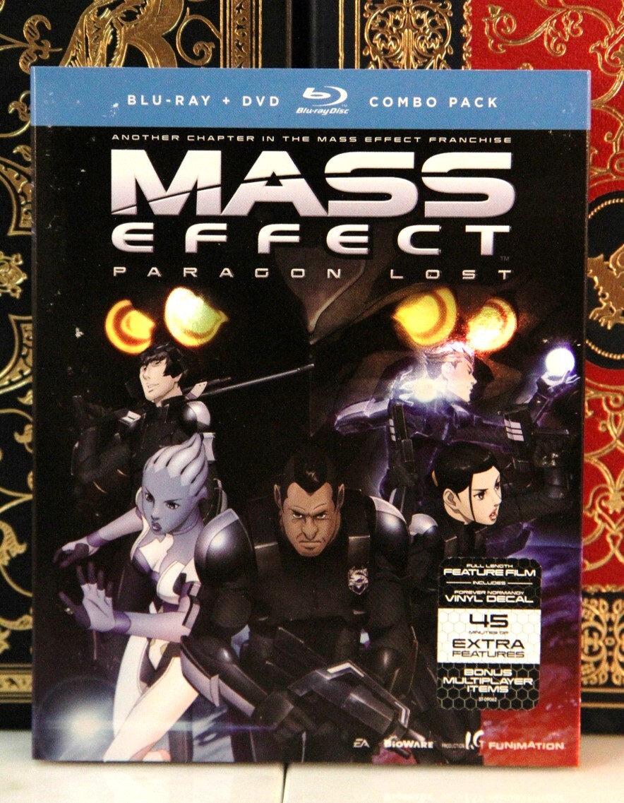 Explode Effect Stylized MASS EFFECT PARAGON LOST -- NEW BLU-RAY w/ SLIPCOVER -- I SHIP BOXED ...