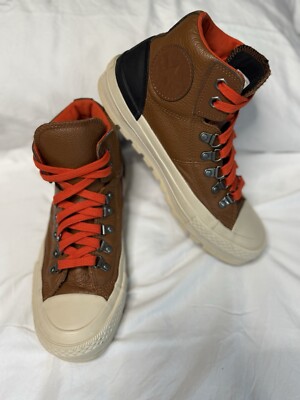 Converse Allstar Chuck Taylor Boots Pine Cone. Converse Chuck Taylor Street SLP-Mid Premium Leather  main image 2