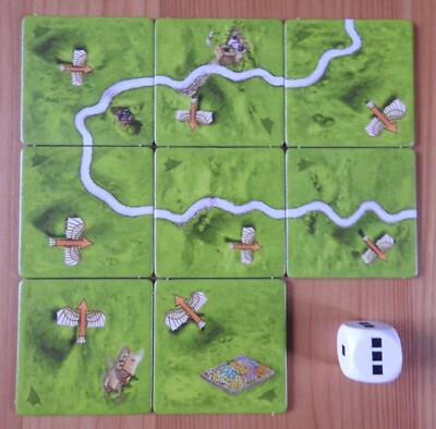 Carcassonne   Flying Machines | Flier | Mini Expansion | New | English Rules