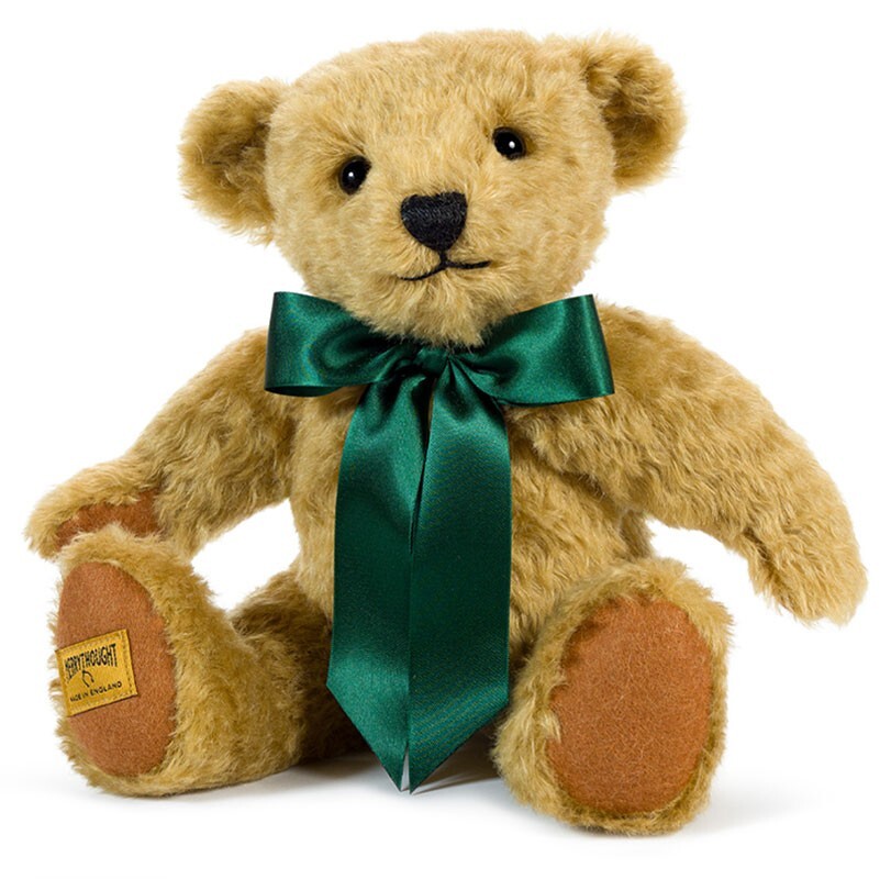Merrythought Shrewsbury teddy bear - classic mohair - 35cm - SHR14SY