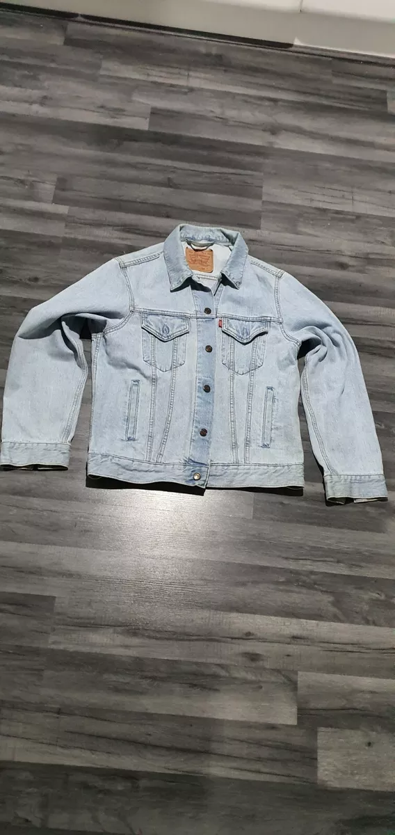 Levis denim jacket light cheap blue