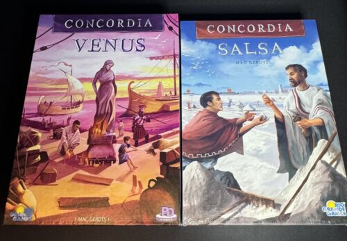 Concordia Venus - Rio Grande Games + Salsa Exp w/ Inserts, Sleeves & Stickers!!! - Picture 3 of 8