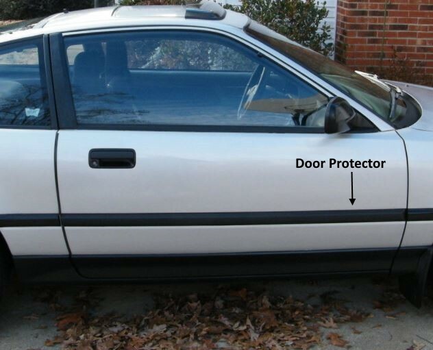 90-91 CRX Door Protector/Molding Clips 75328-SH2-003 (3d Printed, Set of 10)