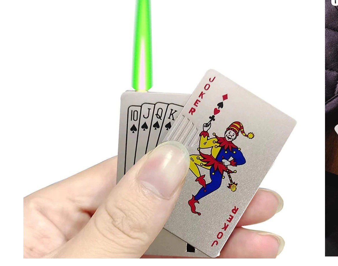Ace Of Spades Lighter_Golden Joker