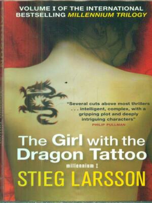 DAS MÄDCHEN MIT DEM DRACHEN TATTOO. MILLENNIUM I LARSSON STIEG QUERCUS 2008 \