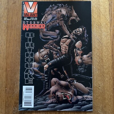Eternal Warrior  . # 36  . Valiant Comics. Werwolf Horror Superheld