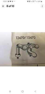 Badewannenarmatur Hansgrohe Axor Uno Duo Manhattan weiß, Wannenarmatur weiß