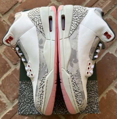 NIKE AIR JORDAN 3 RETRO WINGS FIRE RED GRN SNEAKERS SHOES SIZE 10 NEW IN BOX