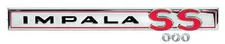 1964 Impala, Biscayne & BelAir Trunk Emblem "SS" New Dii