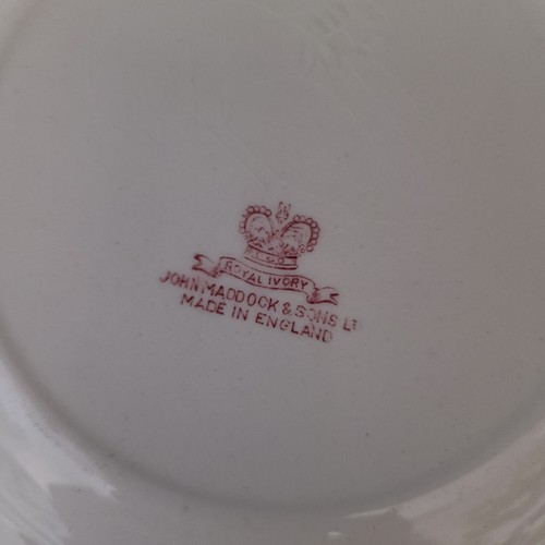 1939 King George Queen Elizabeth Canada Visit Royal Ivory China Plate Provinces - Picture 6 of 7