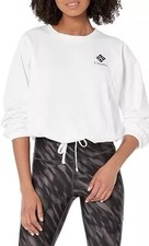 Columbia Womens Trek Seasonal Fleece White Size XL Pullover Sweatshirt