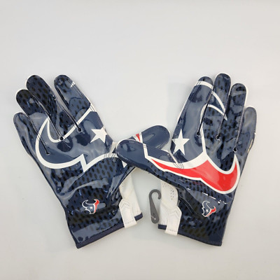 グローブ NIKE VAPOR KNIT HOUSTON TEXANS M Houston Texans Nike Vapor Knit Football Receiver Gloves Blue White